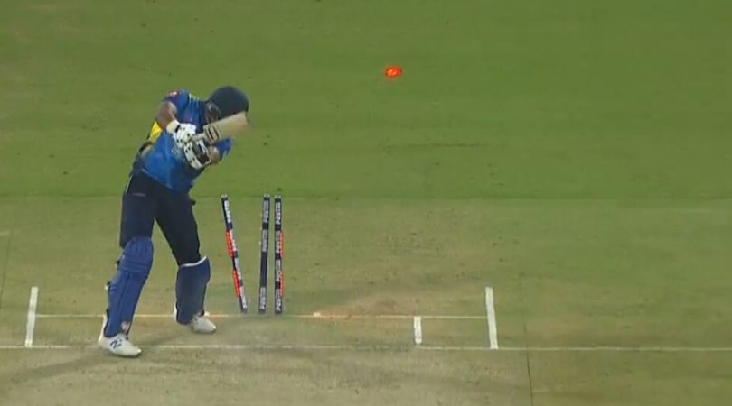 WATCH: Navdeep Saini bowls 147-kmph jaffa to dismiss Danushka Gunathilaka in Indore T20I