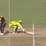 WATCH: Josh Inglis' football skills runs out Usman Khawaja in Thunder vs Scorchers match