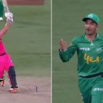 WATCH: Sandeep Lamichhane and Seb Gotch hilariously misjudge Moises Henriques' six in Sixers vs Stars BBL match