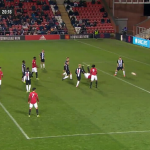 Man Utd defender Eric Bailly attempted an overhead kick 20 minutes after returning from a serious knee injury