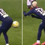 Neymar produced an outrageous pass with his backside during Stade Reims vs PSG