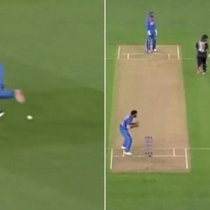 WATCH: Manish Pandey and Ravindra Jadeja err in field as Kiwi batsmen run four runs at Eden Park