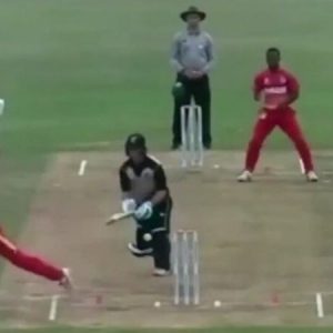 WATCH: Dane Schadendorf affects magnificent stumping in Zimbabwe vs New Zealand U-19 Quadrangular series match