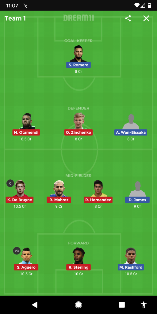MUN vs MCI Dream11 Prediction