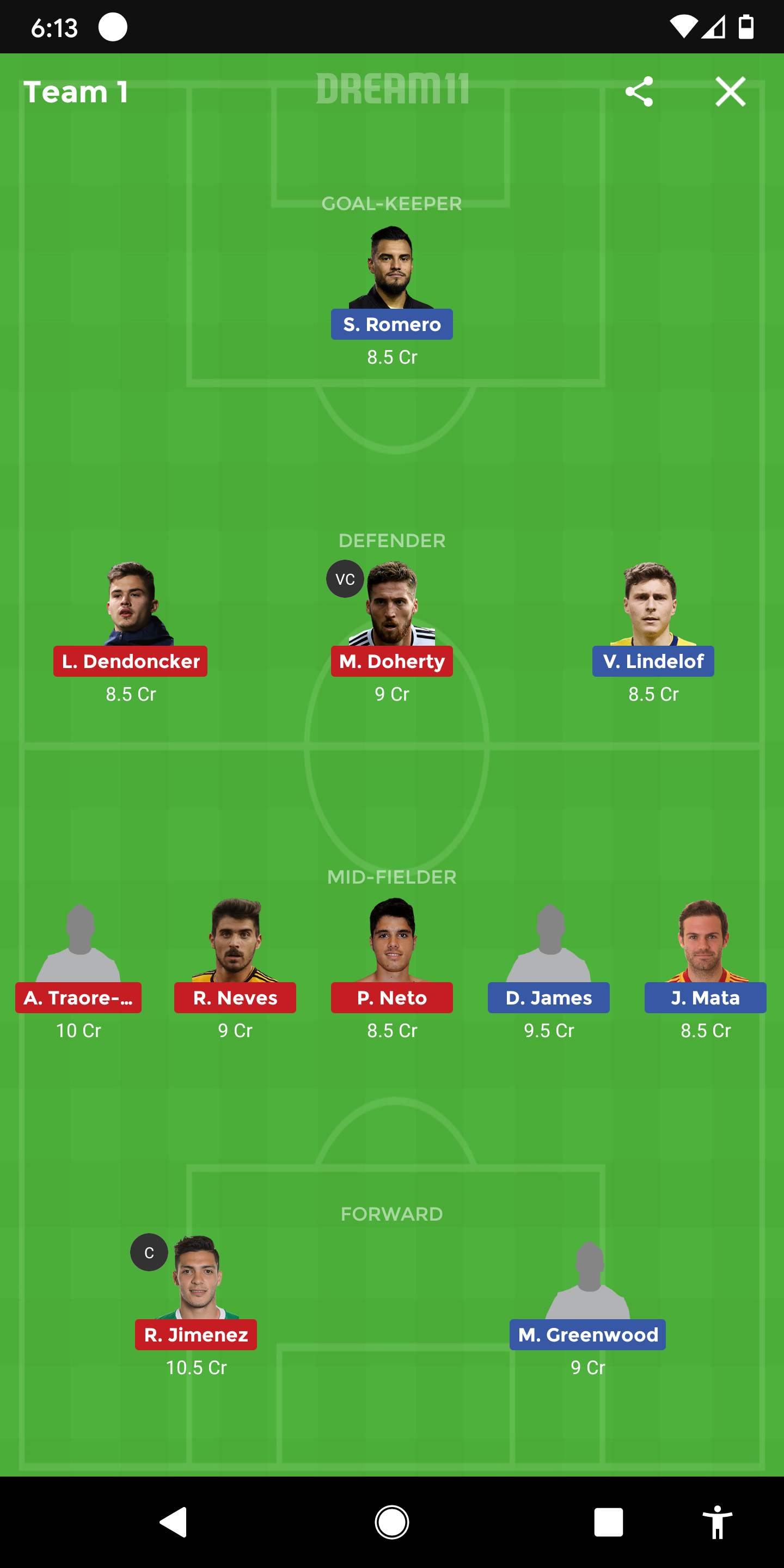 MUN Vs WOL Dream11