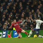 Andy Robertson should have been punished; fans opines after brutal tackle on Japhet Tanganga