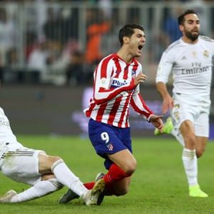 Federico Valverde receives huge praise from Diego Simeone for his sacrificial red card in Supercopa final