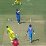 Watch: Rohit Sharma hits tennis forehand boundary against Australia