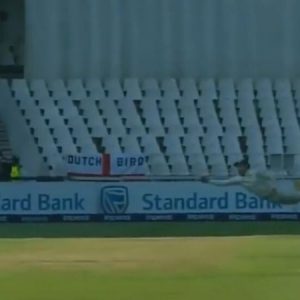 WATCH: Faf du Plessis grabs superlative diving catch to dismiss Joe Root in Johannesburg Test