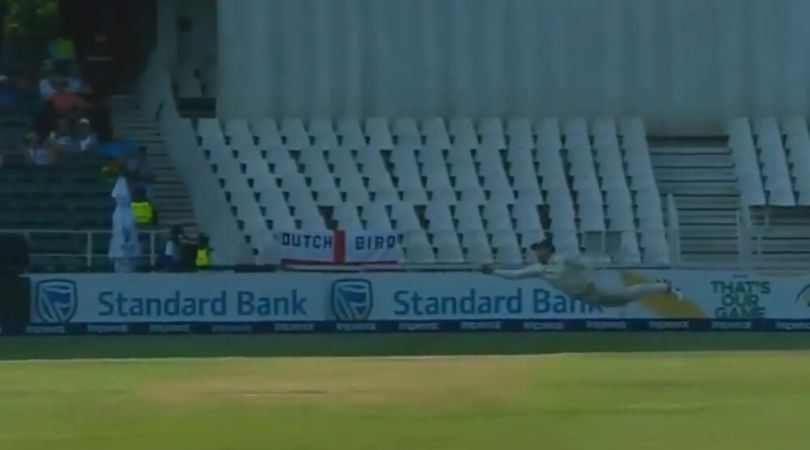 WATCH: Faf du Plessis grabs superlative diving catch to dismiss Joe Root in Johannesburg Test