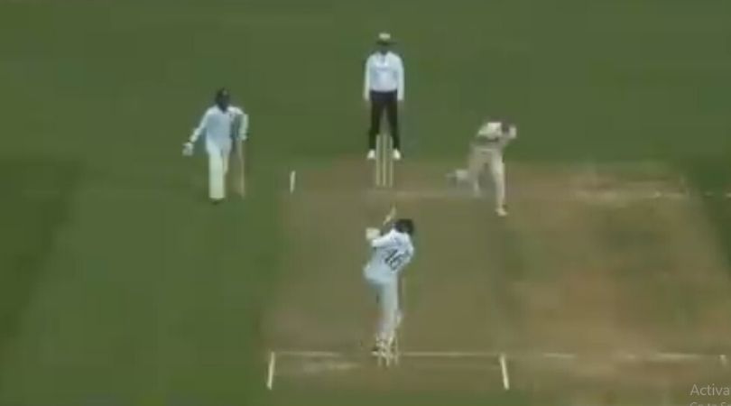 WATCH: Mayank Agarwal aces Natraj Shot in Hamilton warm-up match