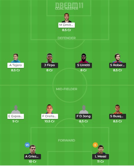 bar vs eib dream11