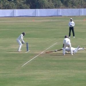 Ricky Bhui run-out vs Gujarat: Watch Siddarth Desai's shrewdness dismisses Andhra batsman