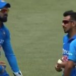 WATCH: Yuzvendra Chahal plays MS Dhoni's role as Virat Kohli decides to opt against reviewing an LBW appeal in Auckland ODI
