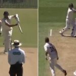 WATCH: Harry Conway emulates Steve Smith by leaving balls strangely in Sheffield Shield 2019-20