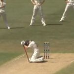 WATCH: Travis Dean retires hurt after getting hit in the abdomen by Trent Copeland