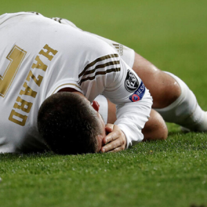 Eden Hazard injury news Real Madrid confirm hairline fracture to former Chelsea Superstar ahead of UCL clash with Man City