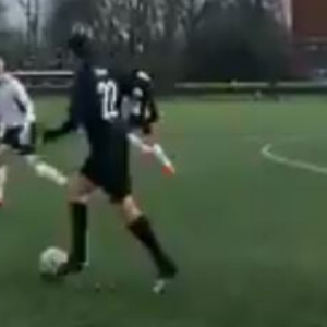 Kaka turns up at a 5 a side game in Hackney, London and scores a worldie