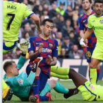 Marc-Andre ter Stegan pulls off incredible save during Barcelona’s 2-1 win over Getafe