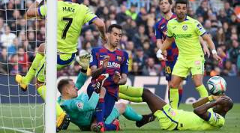 Marc-Andre ter Stegan pulls off incredible save during Barcelona’s 2-1 win over Getafe