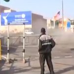 WATCH: Gate Number 3 of Motera Stadium crumbles ahead of Donal Trump's visit