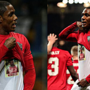 Odion Ighalo first Man Utd goal Red Devils forward dedicates his first goal to late sister