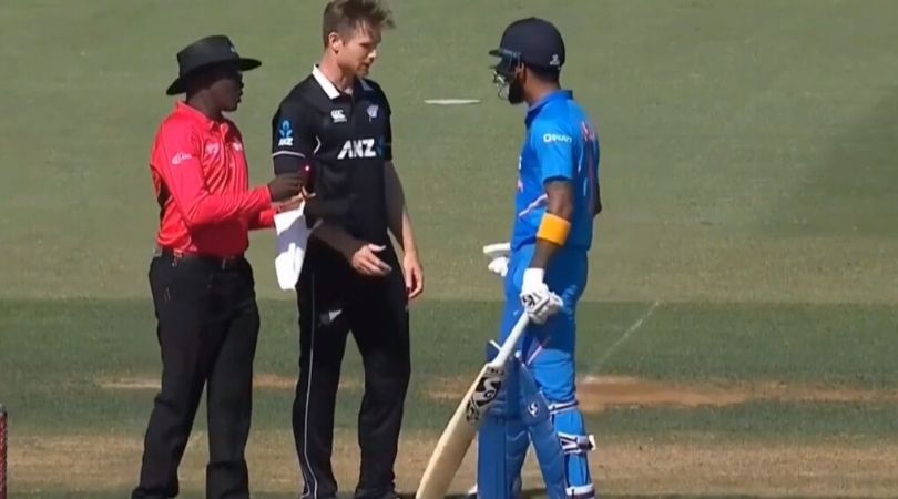 KL Rahul and James Neesham involved in amusing Twitter banter