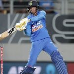 WATCH: Navdeep Saini smacks Kyle Jamieson for incredible six on the off-side in Auckland ODI