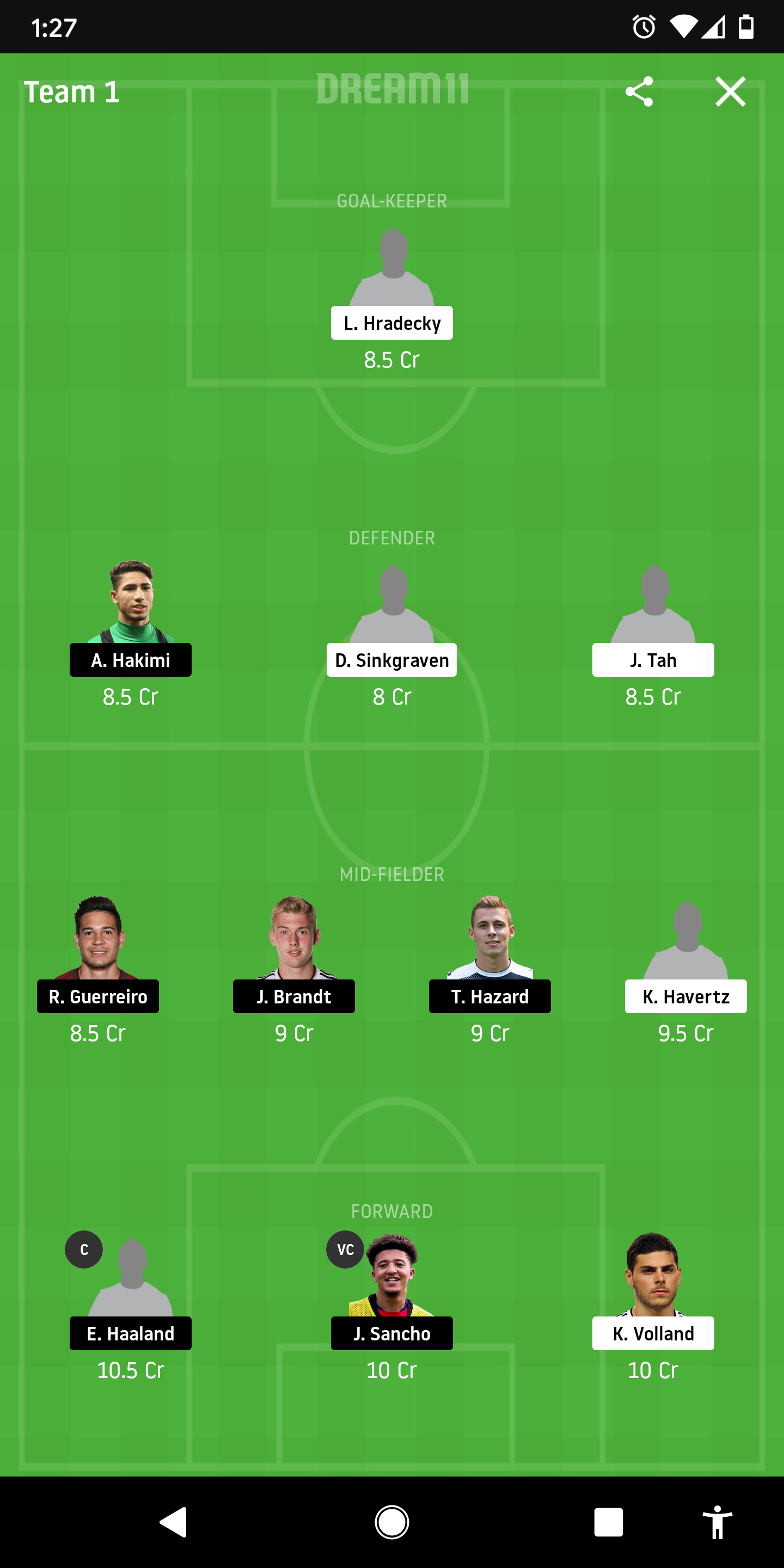 LEV Vs DOR Dream11