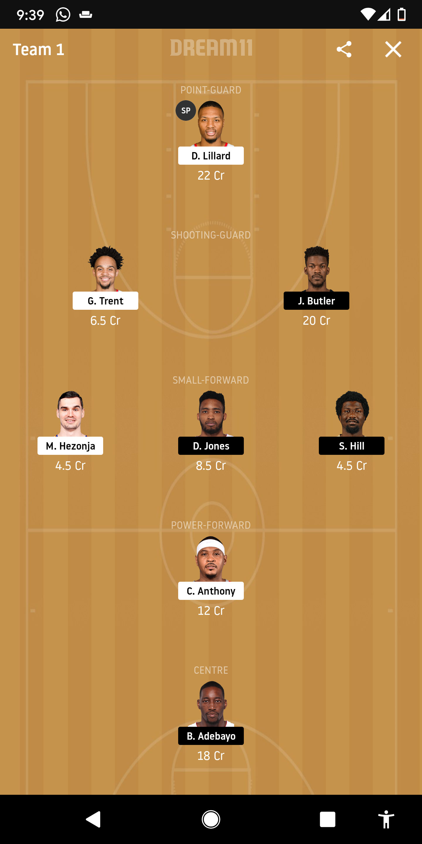 POR Vs MIA Dream11
