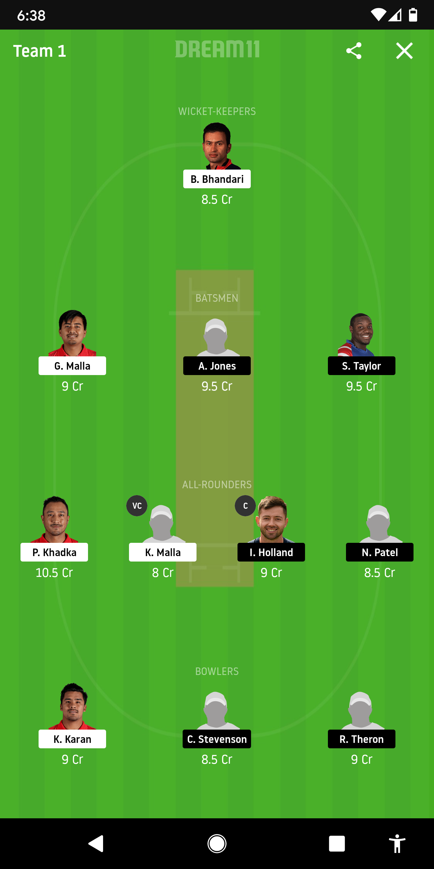 NEP Vs USA Dream11