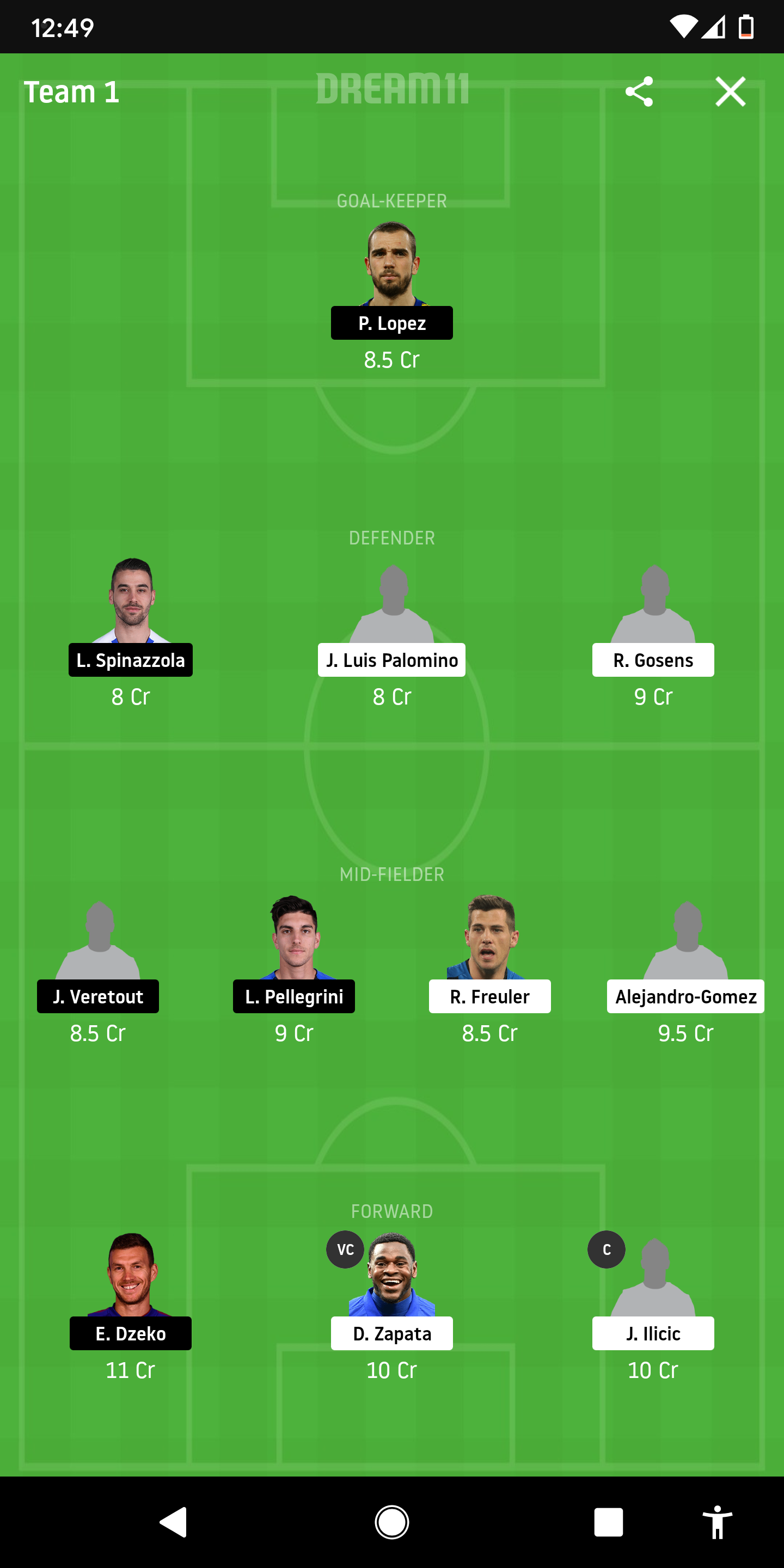 ATN Vs ROM Dream11