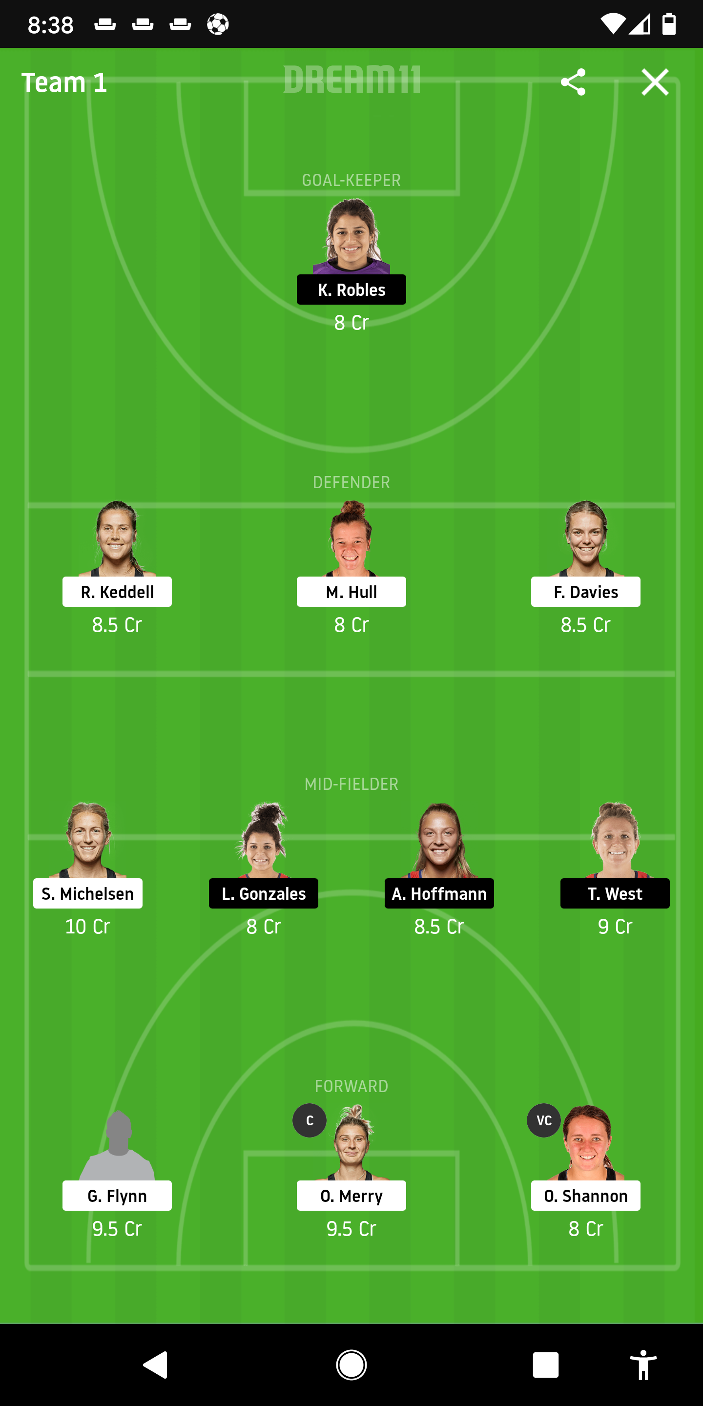NZ-W vs USA-W Dream11