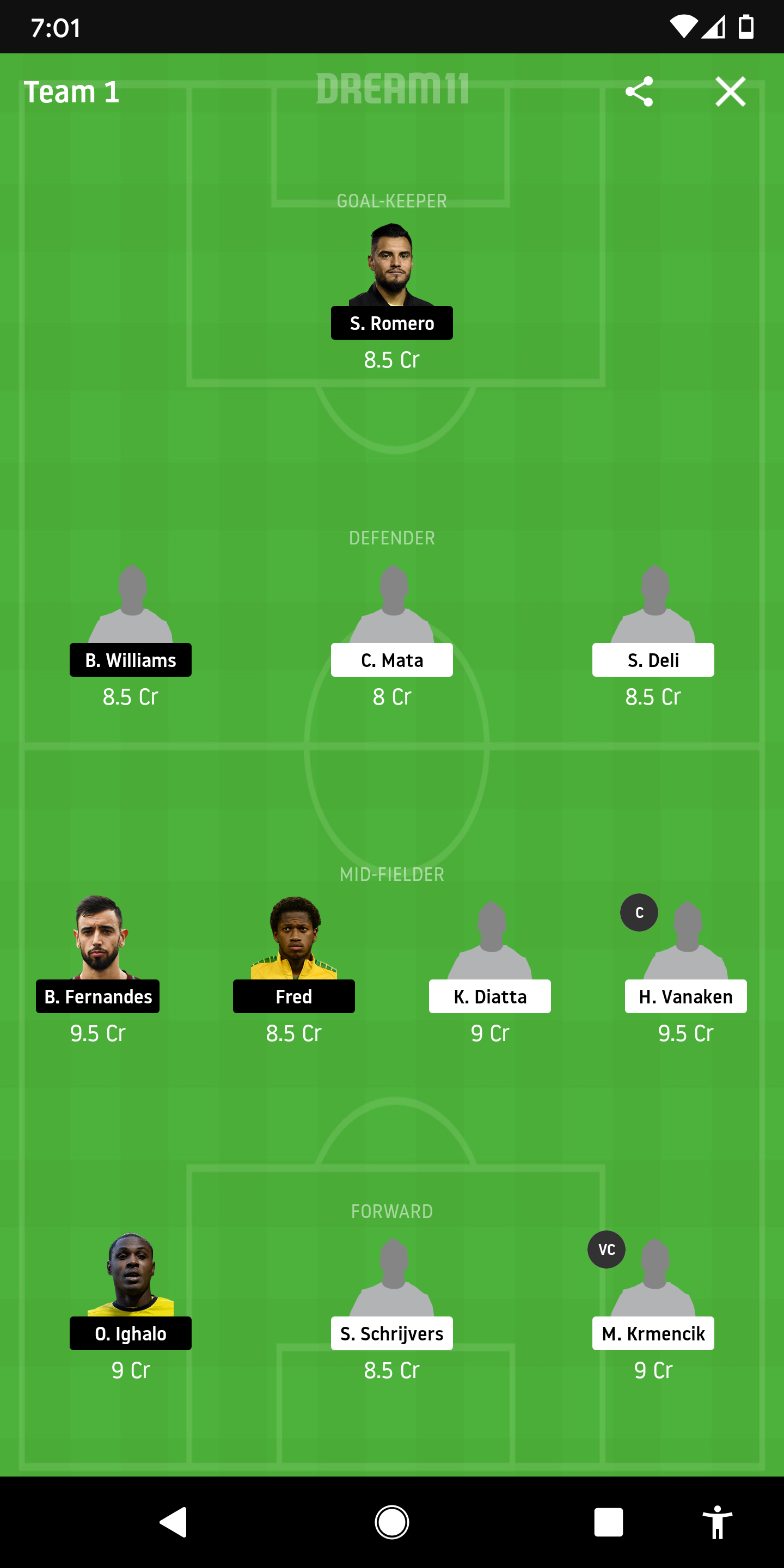 BRU Vs MUN Dream11
