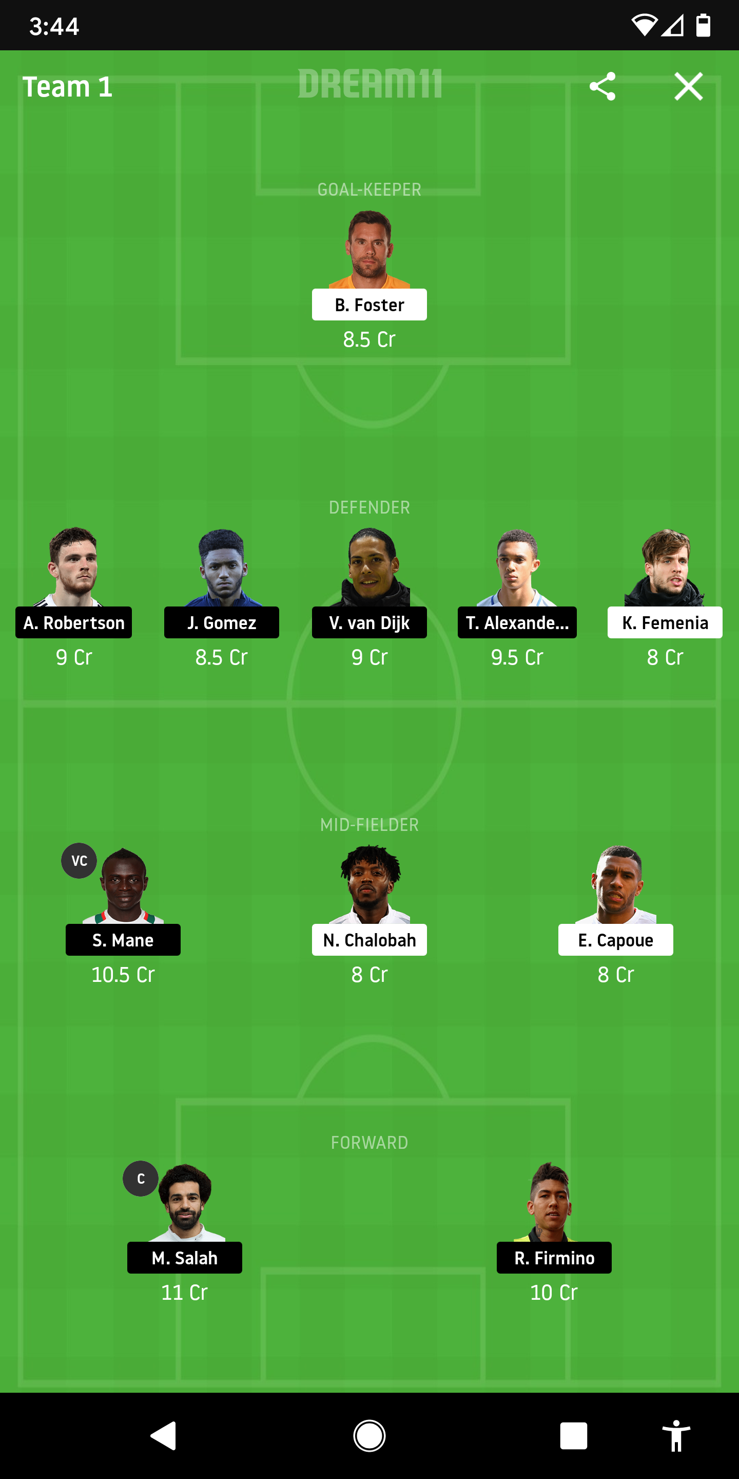WAT Vs LIV Dream11