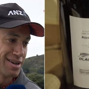 "I will need some help": Watch Ross Taylor's hilarious reaction on receiving 100 wine bottles on completing 100 Test matches