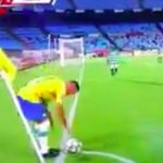 Mamelodi Sundowns players took time wasting to next heights during a corner kick
