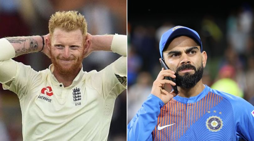 Ben Stokes drops witty reply on social media to pick on India's skipper Virat Kohli