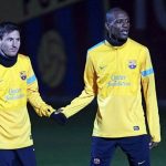 Lionel Messi takes on Eric Abidal on social media after Barcelona's sporting director passes statements