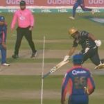 WATCH: Azam Khan runs with inverted bat vs Karachi Kings in PSL 2020