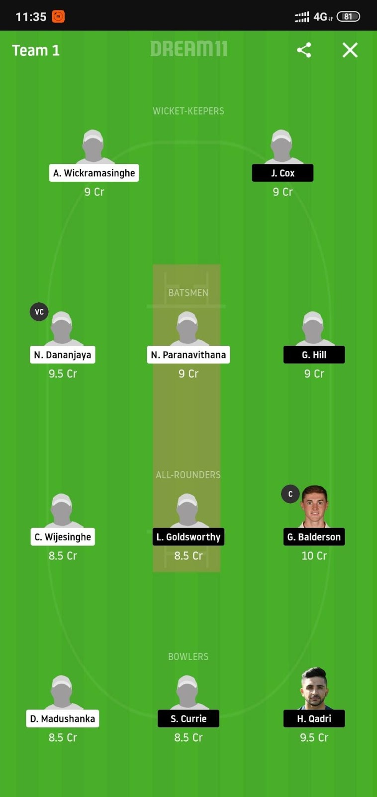 SL-U19 vs EN-U19 Dream11