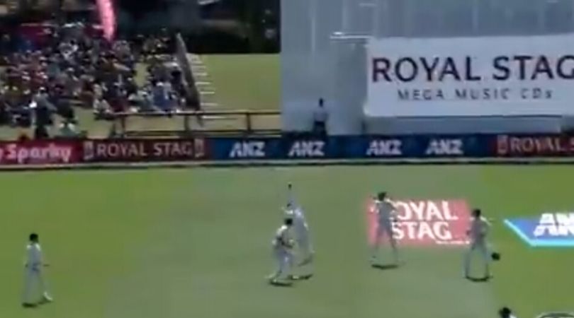 WATCH: Tom Latham grabs breathtaking catch to dismiss Prithvi Shaw in Christchurch Test