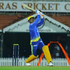 WATCH: MS Dhoni registers century during Chennai Super Kings' practice match