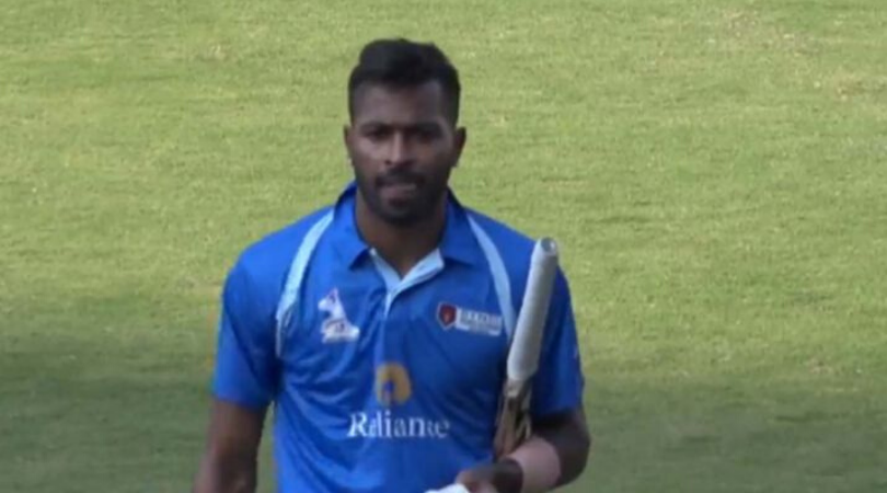 Hardik Pandya score today