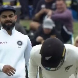 WATCH: Richard Kettleborough warns Virat Kohli after Indian fielder shouted 'two' to confuse New Zealand batsmen