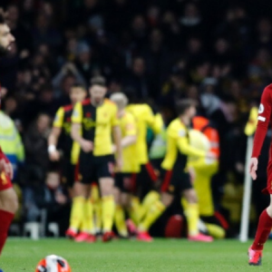 Arsenal react to Watford ending Liverpool’s invincible run