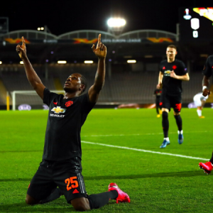 Odion Ighalo goal vs Lask Man Utd striker fires a beauty off the underside of the bar