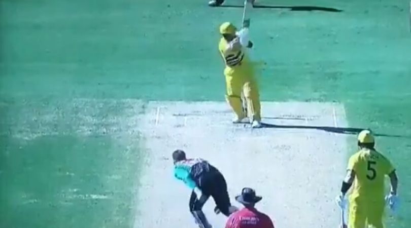 WATCH: Steve Smith plays sublime flick off Lockie Ferguson in Sydney ODI