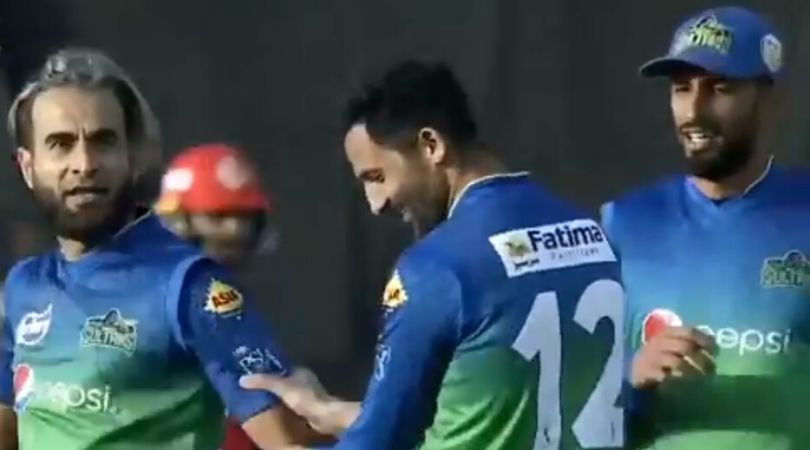 WATCH: Imran Tahir gives aggressive send-off to Shadab Khan in PSL 2020