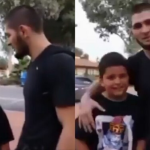 UFC Champion Khabib once refused to take a picture with a Barcelona fan until he said ‘Hala Madrid’